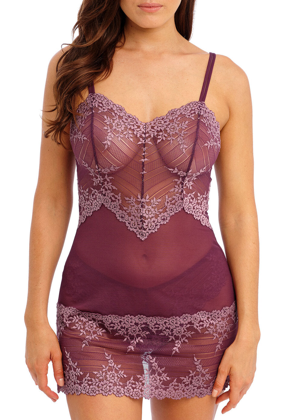 Wacoal Embrace Plum Chemise