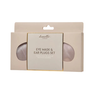 Danielle Satin Eye Mask & Ear Plugs