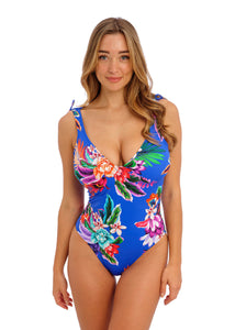 Fantasie Halkadiki Blue  Plunge Swimsuit