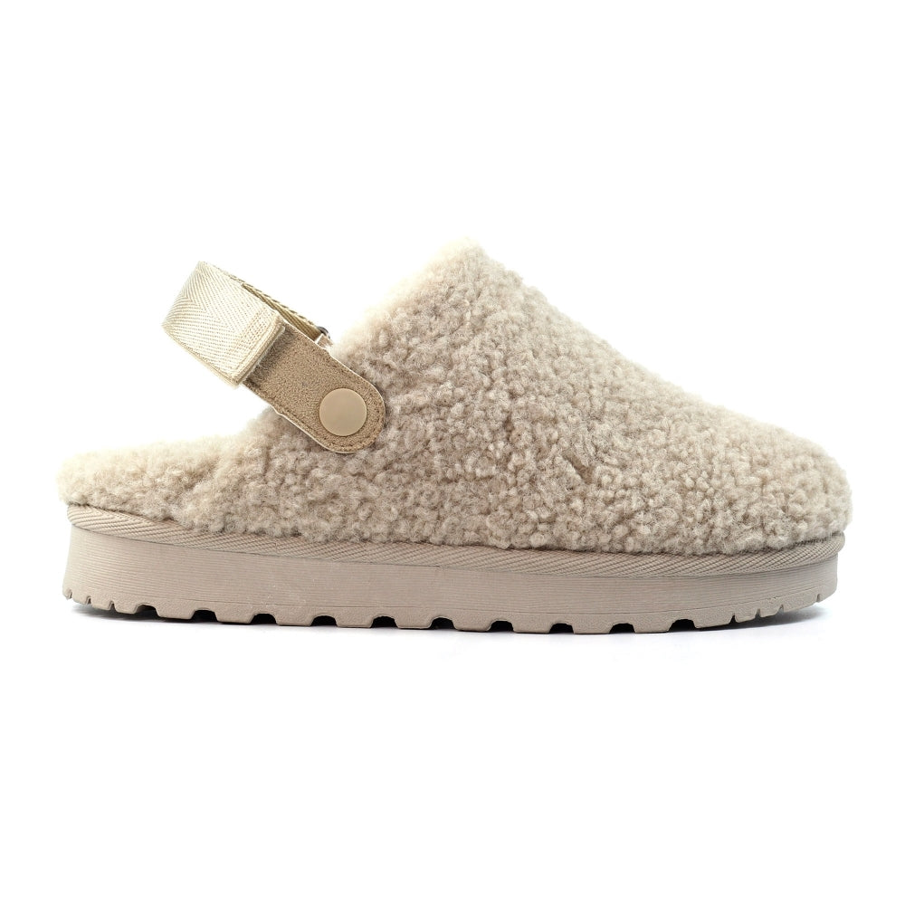 Lunar Beige Naples Slipper
