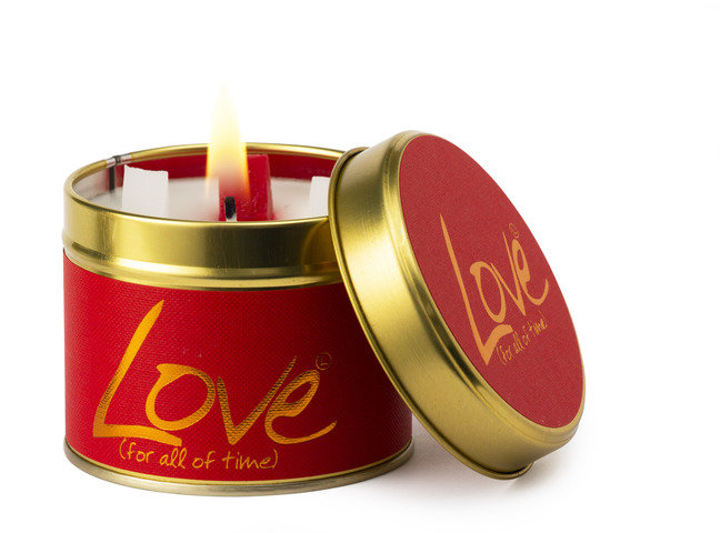 Lily-Flame Love Scented Candle Tin
