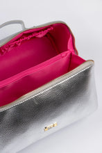 Load image into Gallery viewer, Silver Metallic Vanity Case
