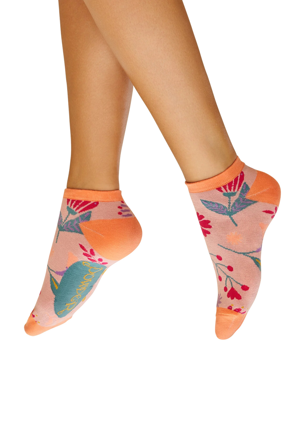 Powder Watercolour Trainer Socks