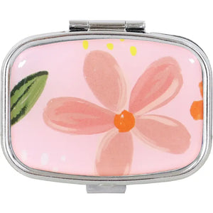 Floral Pill Box