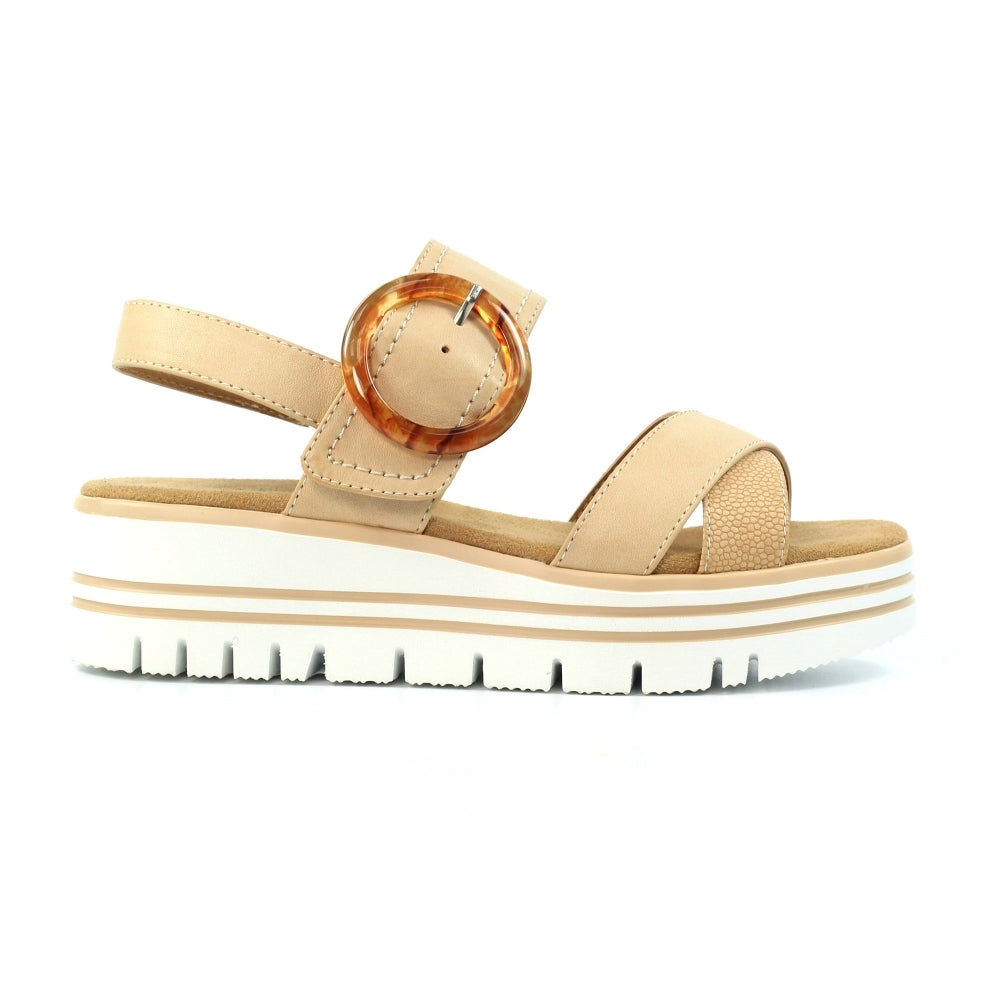 Lunar Ellise Beige Sandal