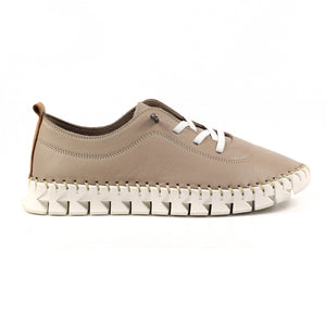 Lunar St. Austell Taupe Plimsoll