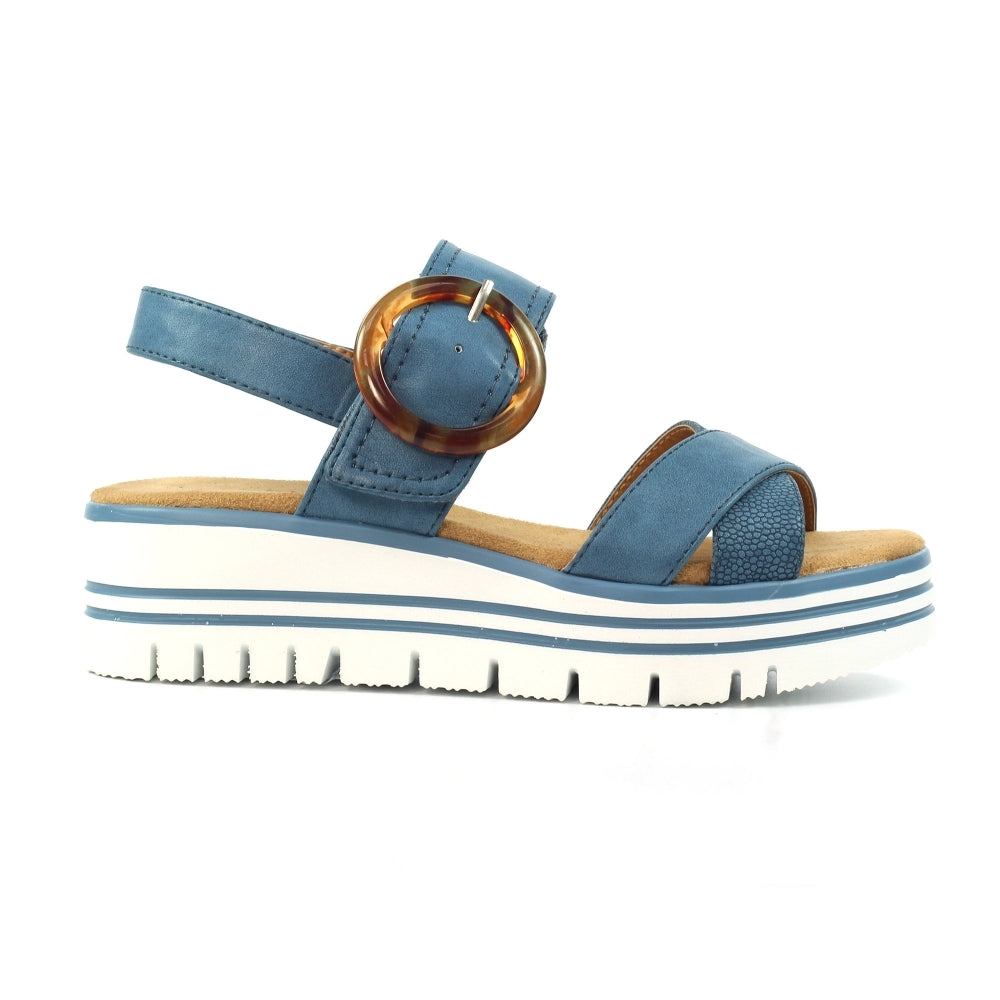 Lunar Elise Blue Sandal