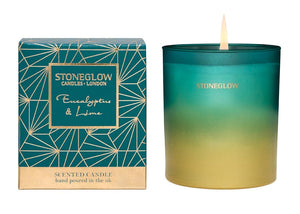 Stoneglow 'Eucalyptus & Lime Candle
