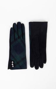 Pia Rossini 'Holly' Tartan Gloves