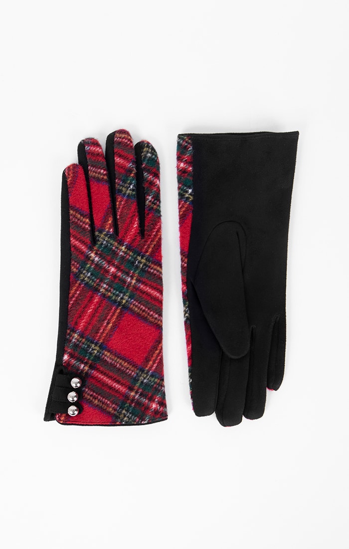 Pia Rossini 'Holly' Tartan Glove