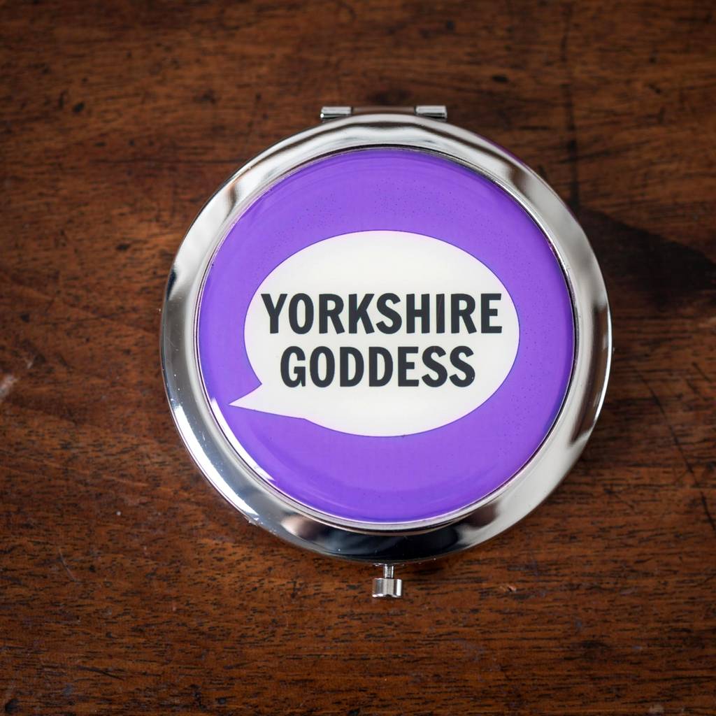 Yorkshire Goddess Compact Mirror
