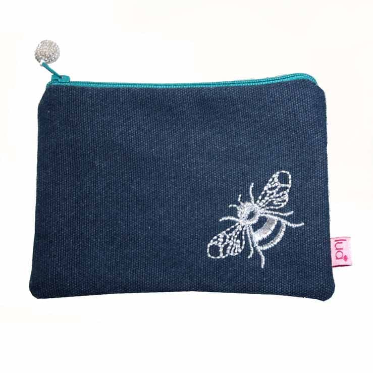 Lua Canvas Bumble Bee Coin Purse