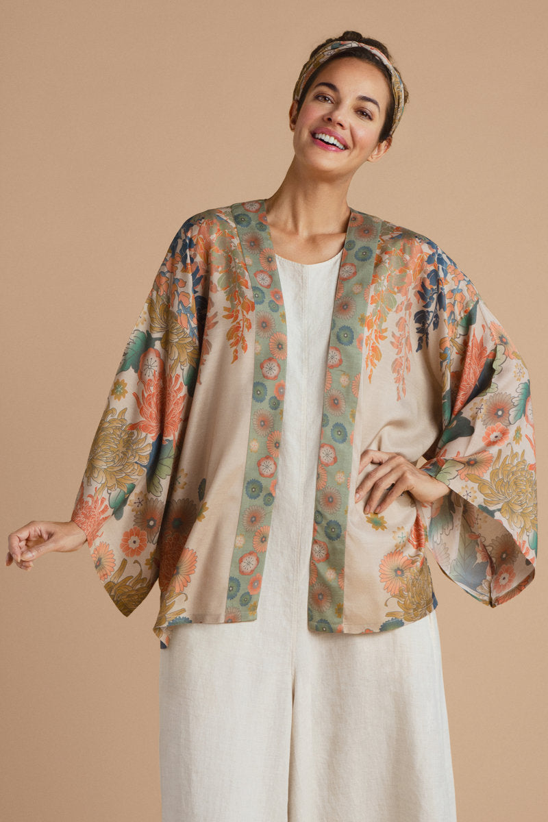 Silk hotsell kimono jacket